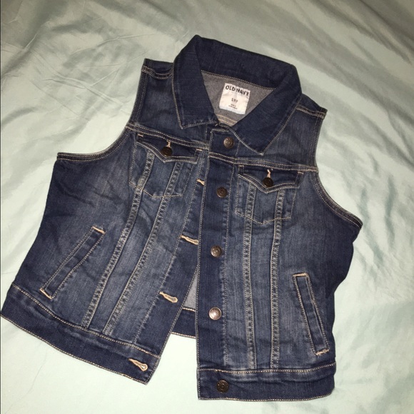 Old navy jean vest