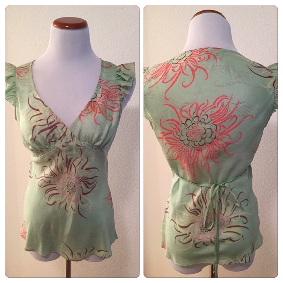 Sweet Ruffle Sleeved Top