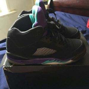 Black grapes