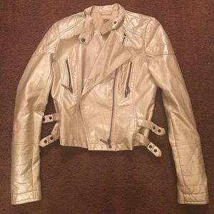Gold-white jacket