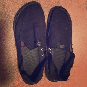 Men's Nike loafers.