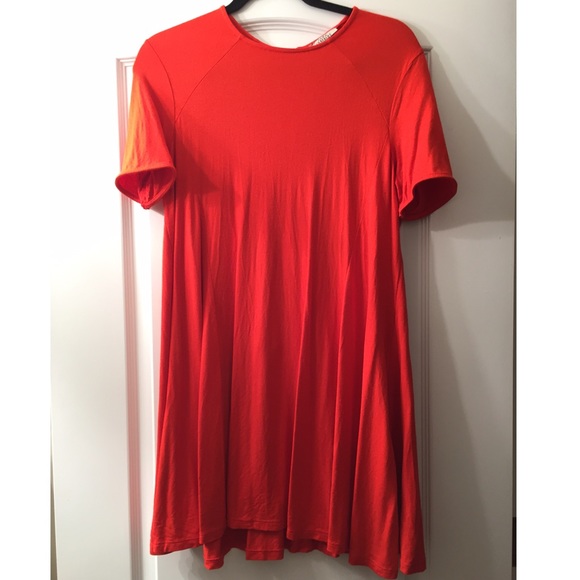 Tshirt Red Dress