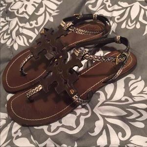 Tory burch 9.5 sandal with bag no box