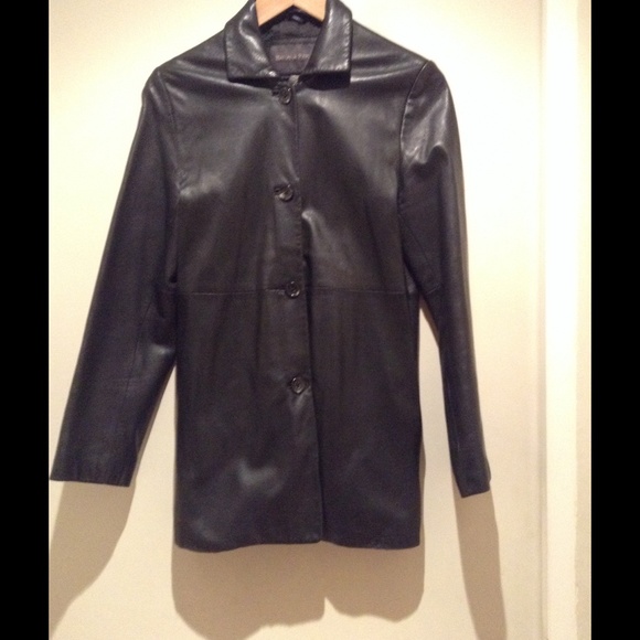 Banana republic Genuine leather jacket