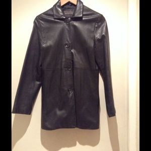 Banana republic Genuine leather jacket