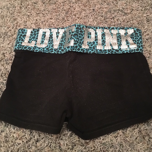 PINK spandex shorts