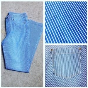 NYDJ pinstripe jeans