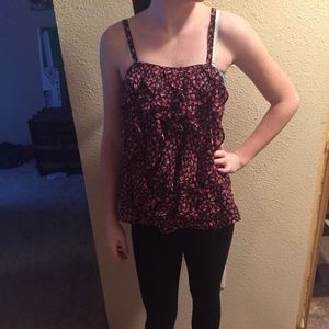 Dressy flowy silky tops