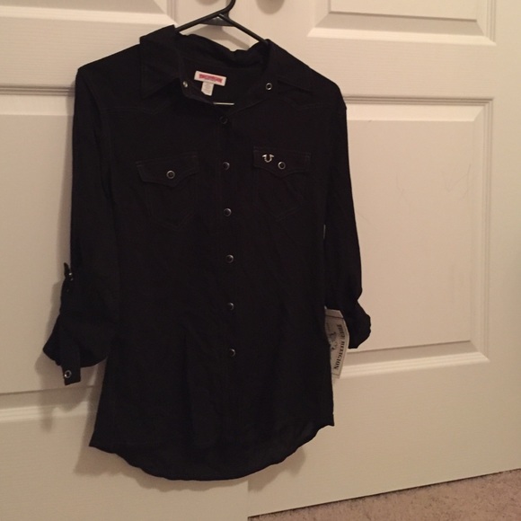 True religion button down