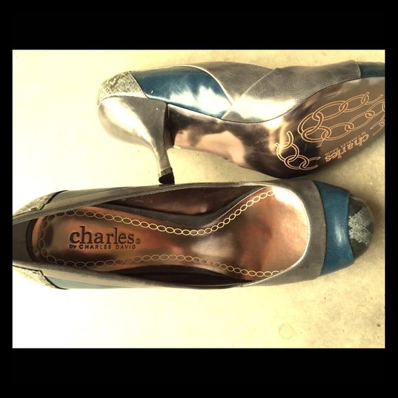 Multi color fun heels