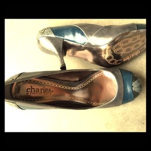 Multi color fun heels