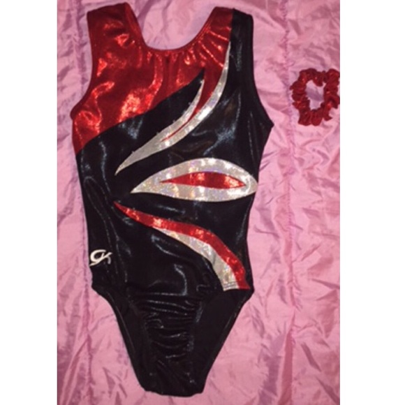 Gk Elite Stunning Flame Gymnastics Leotard