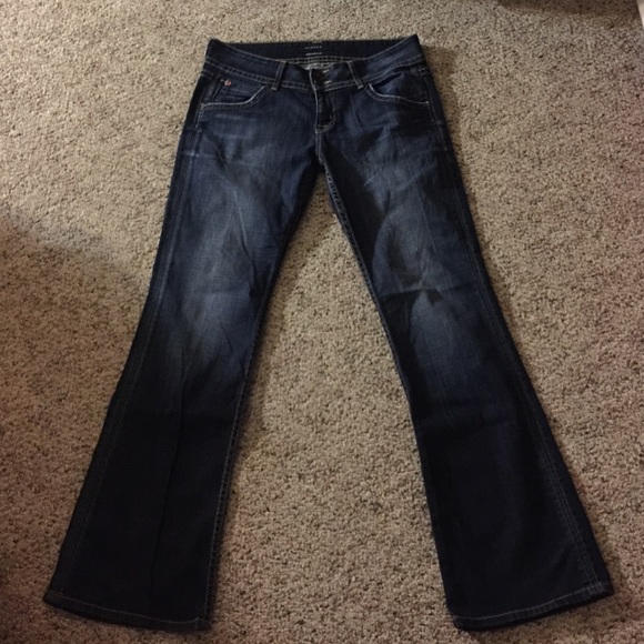 Hudson, Size 29x30 1/2, dark, boot cut jeans