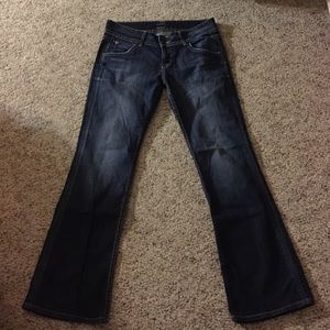 Hudson, Size 29x30 1/2, dark, boot cut jeans