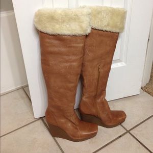Jessica Simpson State leather boots
