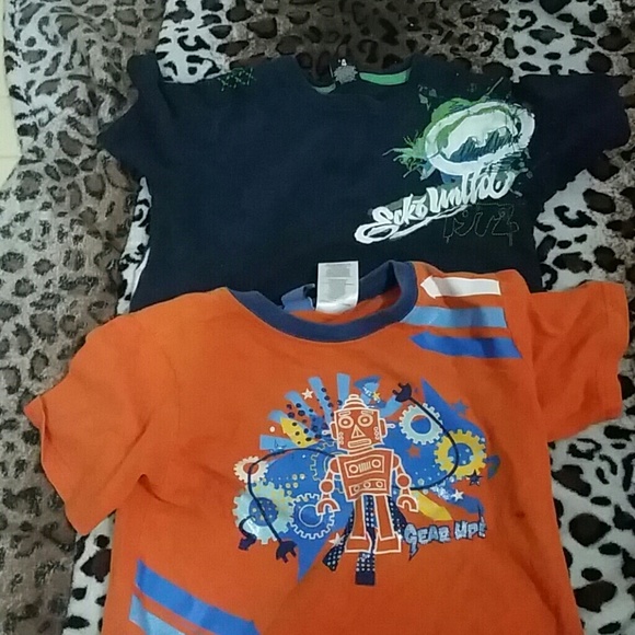 Both shirts