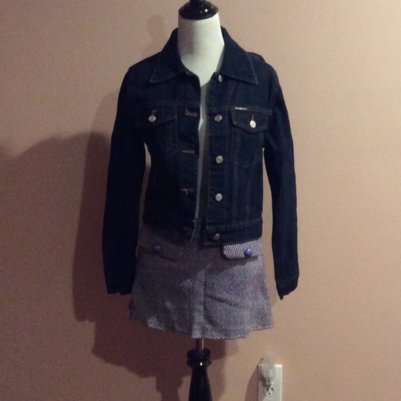 NWOT Vintage Blue Asphalt Denim Jean jacket. Size S. - Picture 2 of 3