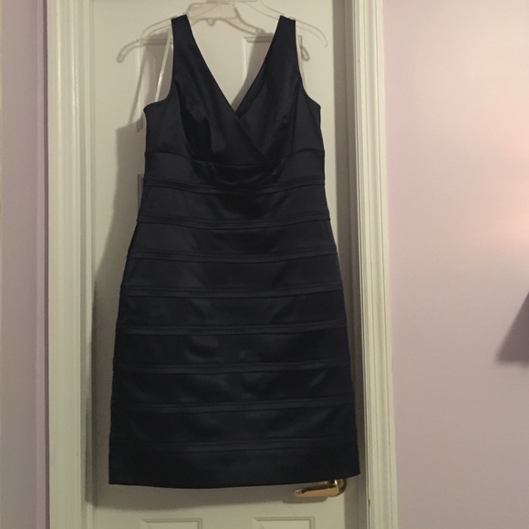 Navy blue dress