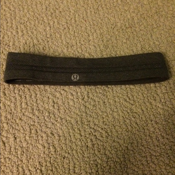 Ash Grey Running Head Band