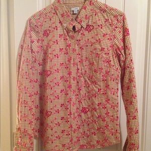 Anthropologie plaid shirt