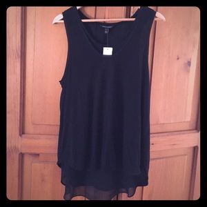 Black Banana Republic Blouse Petite Large