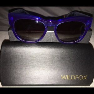 NWT WILDFOX Women's Cat Eye Sunglasses