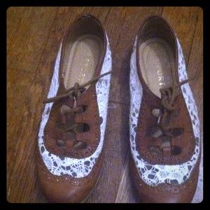 lace loafers