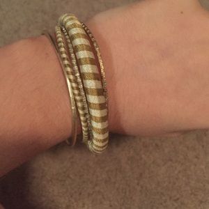 Gold bangles