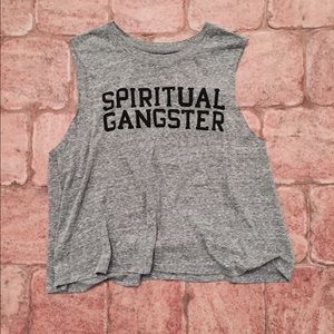 NWOT Spiritual Gangster Crop Tank
