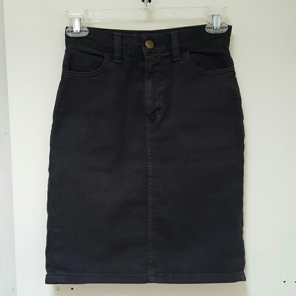 American Apparel Denim Skirt