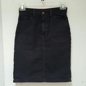 American Apparel Denim Skirt