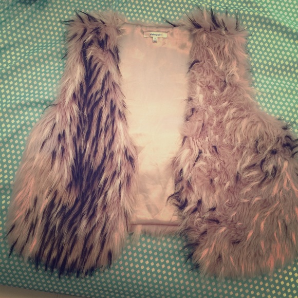 Stylish fur vest