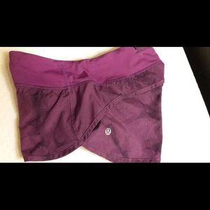 Lululemon running shorts!