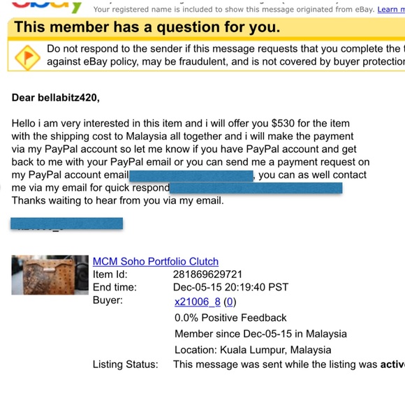 MCM Limited Edition Soho Portfolio Clutch - Picture 3 of 4