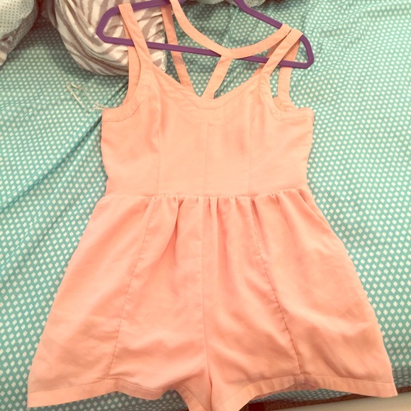 Nude Pink Romper