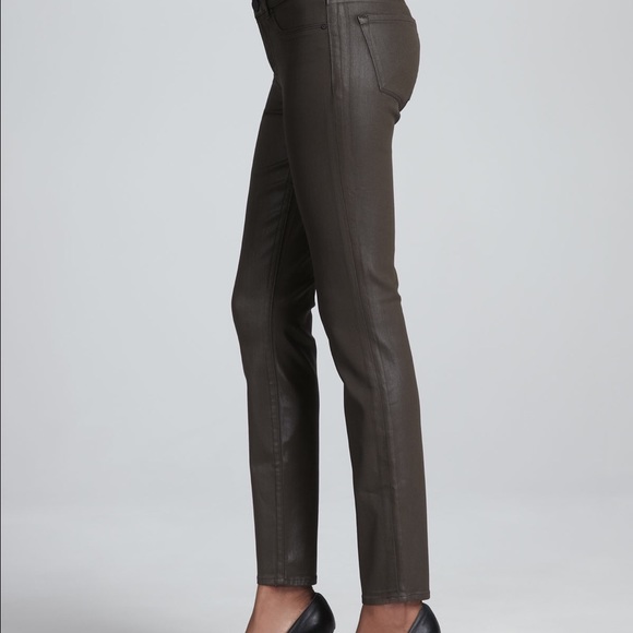 Elie Tahari Waxed Jeans - Picture 1 of 3