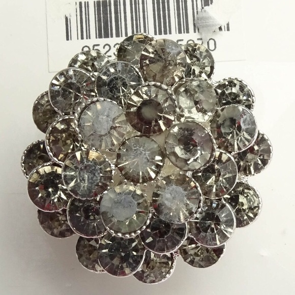 Style & Co. Jewelry - Czec Crystal Silver tone Ring Z112