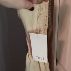 Tobi Nude dress