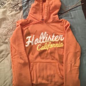 Hollister Co Hoodie - Orange Creme