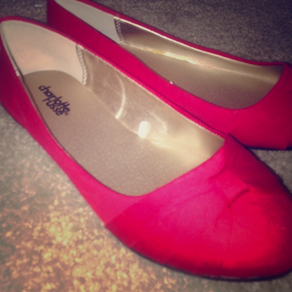 Charlotte Russe Red Dress Flats