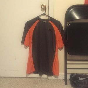 Orange Nike t-shirt