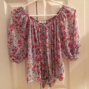 Floral Flowy Blouse