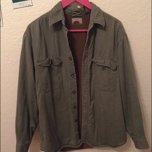 navy green jacket