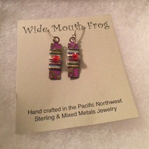 Hand Crafted Pacific Northwest Sterling Earrings