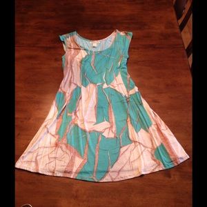 PARTIMI Jersey Shift Dress