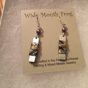 Hand Crafted Pacific Northwest Sterling Earrings
