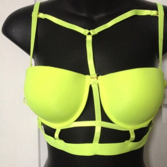 Neon Strap Bra