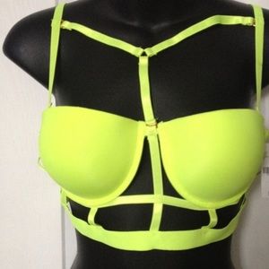 Neon Strap Bra