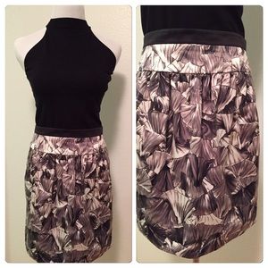 Shell Print Skirt