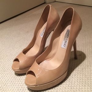 Jimmy Choo platform heels
